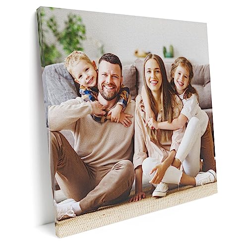 Gruppo Veneziano - Quadro personalizzato con foto - Stampa su Tela Canvas - personalizza il tuo quadro con foto e/o testo - compreso di cornice in legno - 100% Made in Italy.