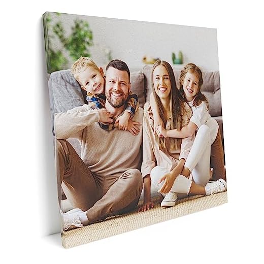 Gruppo Veneziano - Quadro personalizzato con foto - Stampa su Tela Canvas - personalizza il tuo quadro con foto e/o testo - compreso di cornice in legno - 100% Made in Italy.