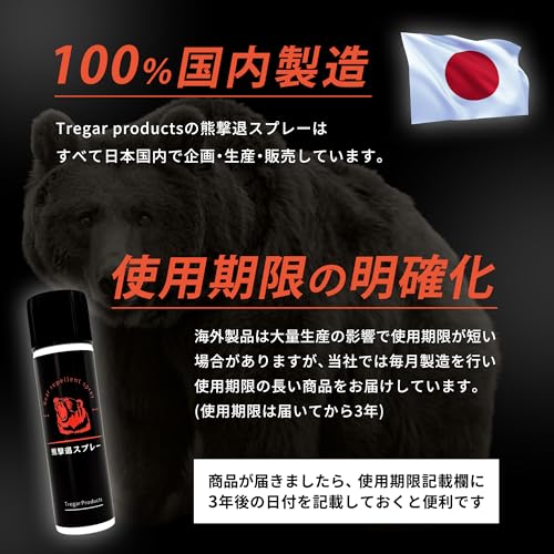 TregarProducts（トレガープロダクツ）『熊スプレー』