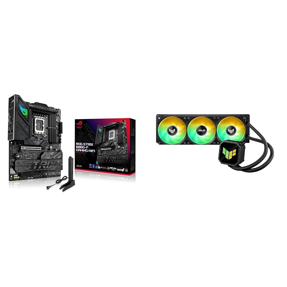 ASUS ROG STRIX B860-F GAMING WIFI + TUF LC AIO Bundle
