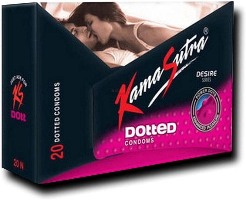 Kamasutra Desire DOTTED Monthly Combo Condom (Set of 3, 20 Each, 60 Sheets)-image-24