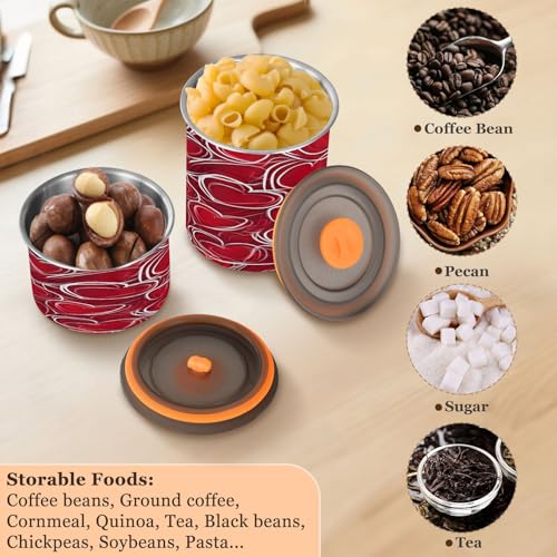 Contenedor hermético para café al vacío Qilmy 30oz miniatura 6