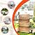 GarveeLife Metal Privacy Screen 72" h x 47" w, Outdoor Privacy Screens and Panels, Freestanding Decorative Fence for Patio Lawn Garden Deck Balcony, 3-Panel with Stand for Outdoor & Indoor Use