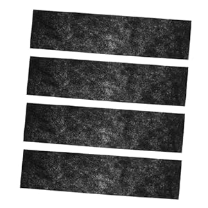 4 Actiefkoolfilterkatoen luchtfilter air purifier afzuigkap filter geurende ovenfilters Eenvoudig vezel katoen filterhulpmiddel airco filter materiaal actieve koolstofvezel