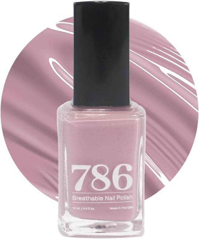 Cosmetics Breathable Nail Polish - Vegan, Cruelty-Free, Healthy, Halal, Fast-Drying (Kashmir)