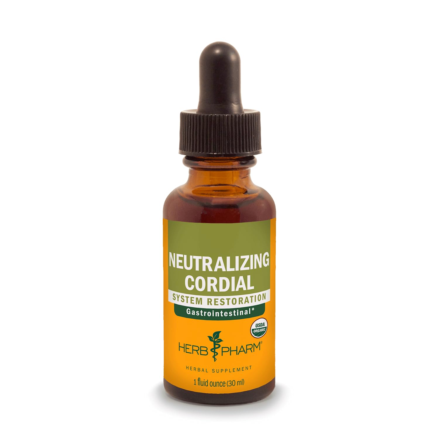 Herb Pharm Neutralizing Cordial Liquid Herbal Formula for Digestive System Support, 1 Oz 1 Fl Oz (Pack of 1)
