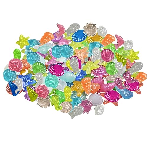 Changyeah 300 Piezas de joyas de buceo para piscina, Juguete de natación con animales marinos y piedras preciosas, Piedras preciosas subacuáticas para niños, niñas(Mezcla de colores)