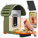 Smart Bird Feeder with Camera, 2.5K UHD Bird Feeder Camera...