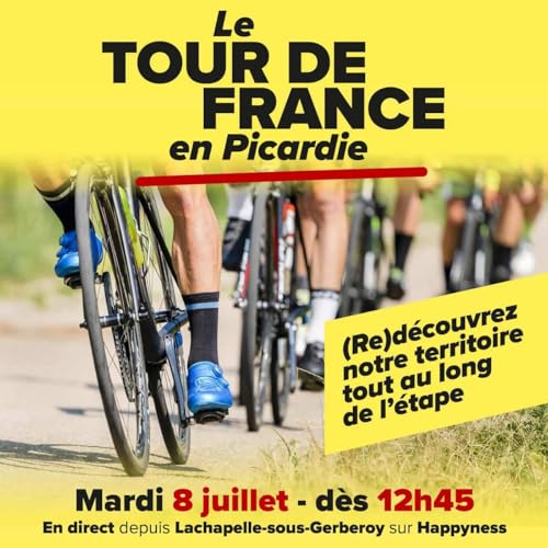 『Tour de France 2025 : dans les coulisses de la 4e étape délocalisée』のカバーアート