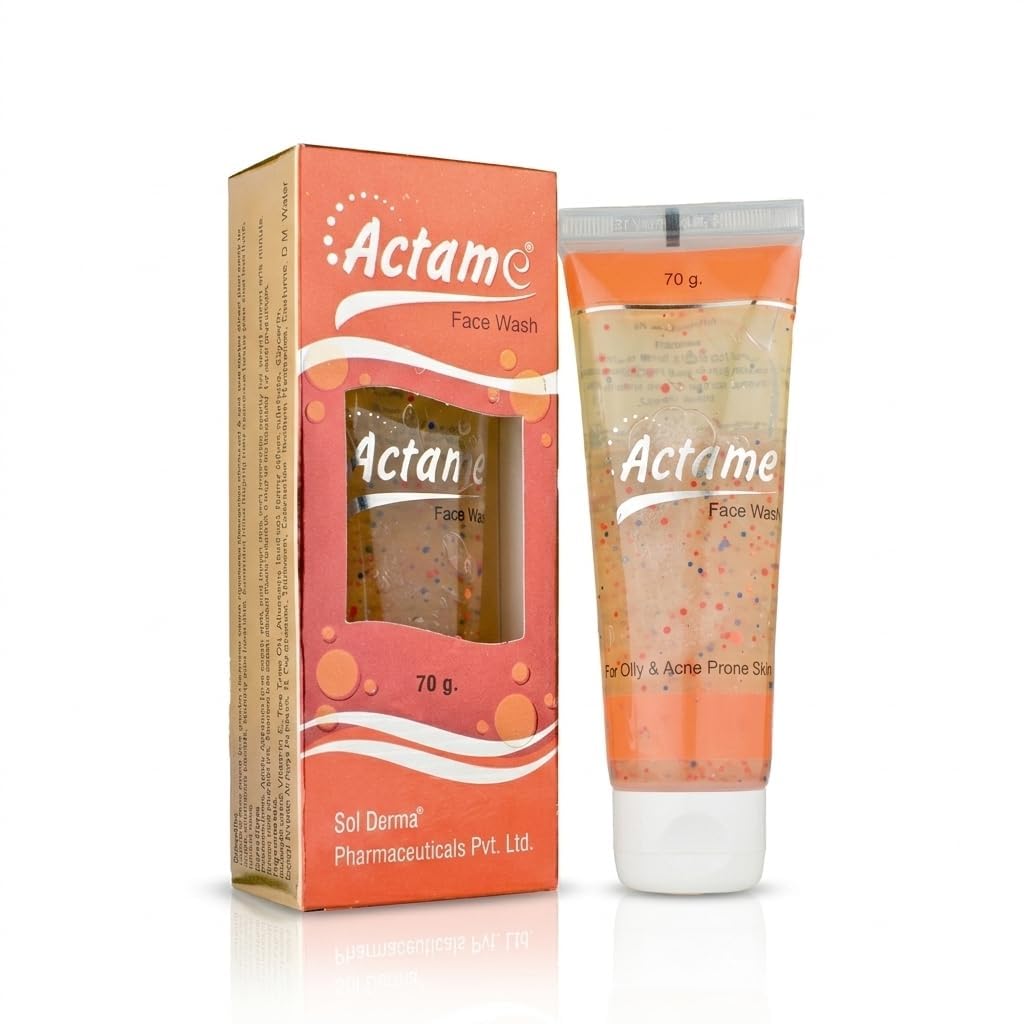 Face Wash 70g | 0.5% Salicylic Acid Cleanser with Tea Tree Oil, Aloe Vera & Vitamin E | Helps Control Excess Oil & Cleanse Pores | Suitable for Oily, Acne-Prone & All Skin Types | Daily Face Wash for Men & Women-image-36