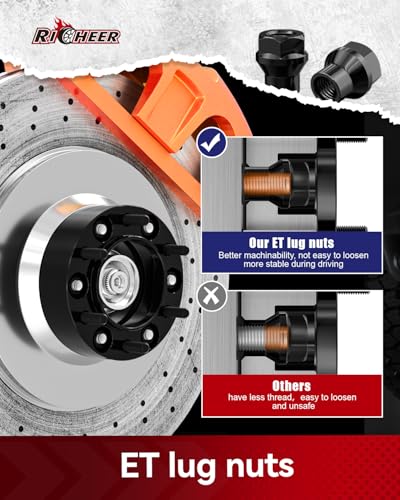 Image of Richeer 1.5 inch 6x5.5 Hub Centric Wheel Spacers for 1995-2023 Tacoma