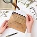 Lined Vintage Stationery Paper, Old Fashion Stationary Paper and Envelopes Set, 48 Sheets + 24 Envelopes Letter Writing Stationery Set for All Occasion, 7.3 x 10.2 Inch