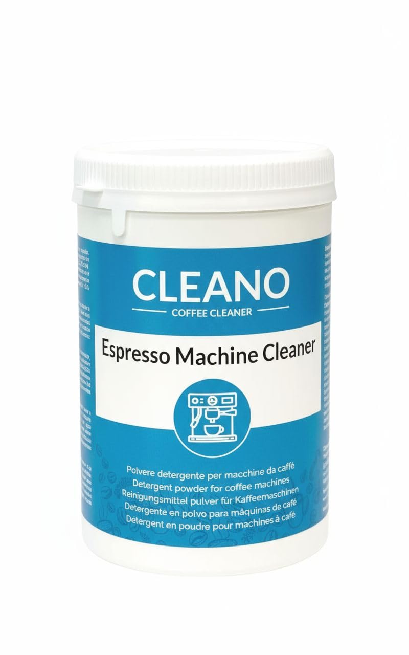 CLEANO Espresso Machine Cleaner, Removes Grease & Deposits, For Portafilter Machines & Barista Accessories, 900g, Made IN ITALY Perfetto per Rocket, Rancilio, Cimbali, Spaziale, Sage, Delonghi
