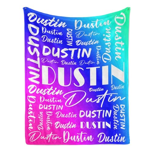 Name Blanket Personalized Name Blanket Customized Blanket with Name Text for Adult Kid Birthday Christmas Mothers Fathers Valentines Day Gift