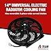 A-Team Performance 110011 Universal Electrical Radiator Cooling Fan 14