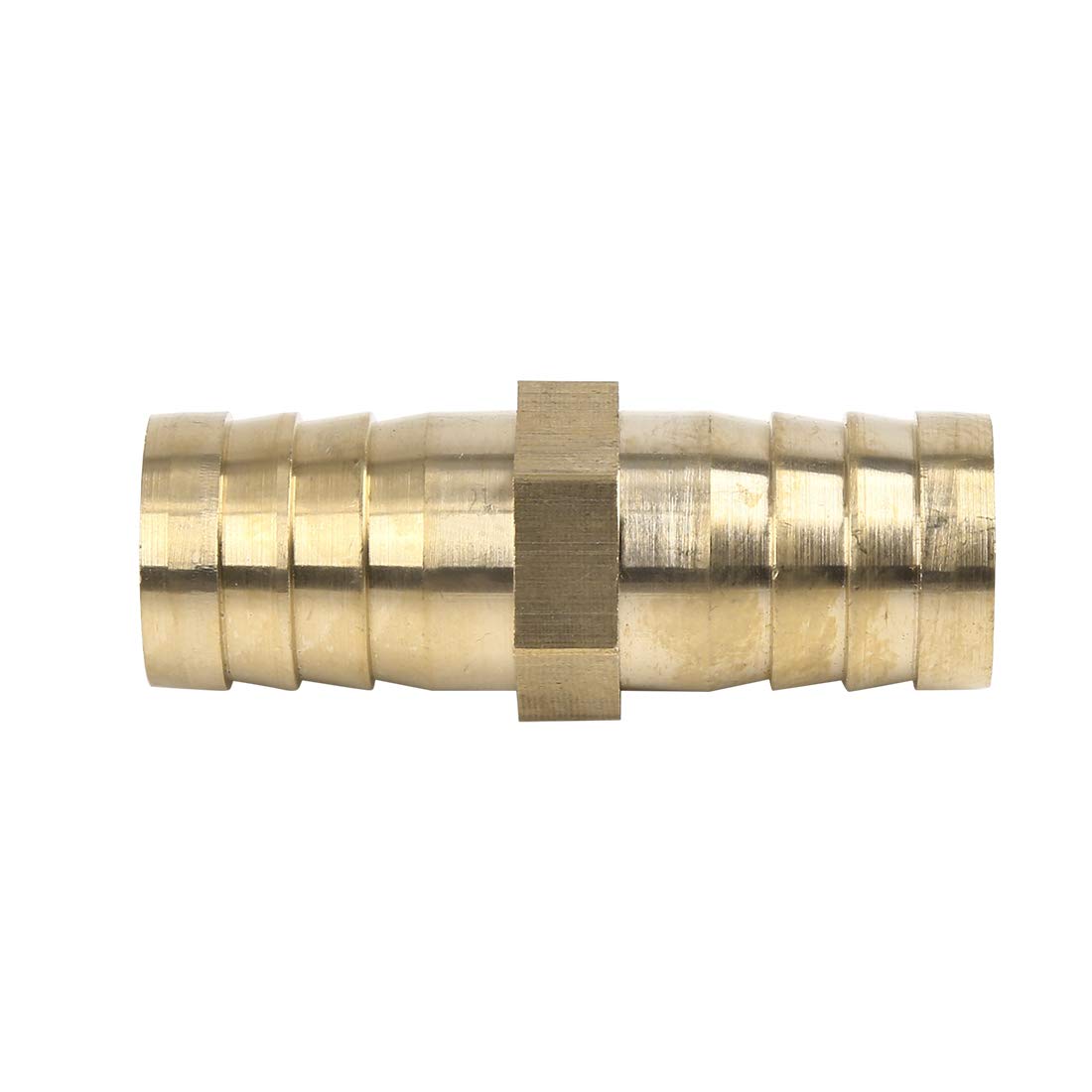 Raccord Cannelé Mâle 90 Degrés En Laiton 14 Mm - Pour Air, Eau, Gazole