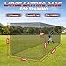 DHUAFDD Baseball Batting Cage Net - 35 x 11 x 11 FT 36-Ply PE 1.75