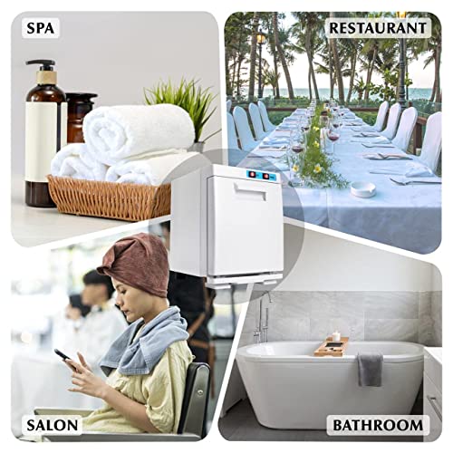 Scaldasalviette professionale sterilizzatore riscaldatore disinfettante con serbatoio in alluminio a riscaldamento rapido per spa salone di bellezza