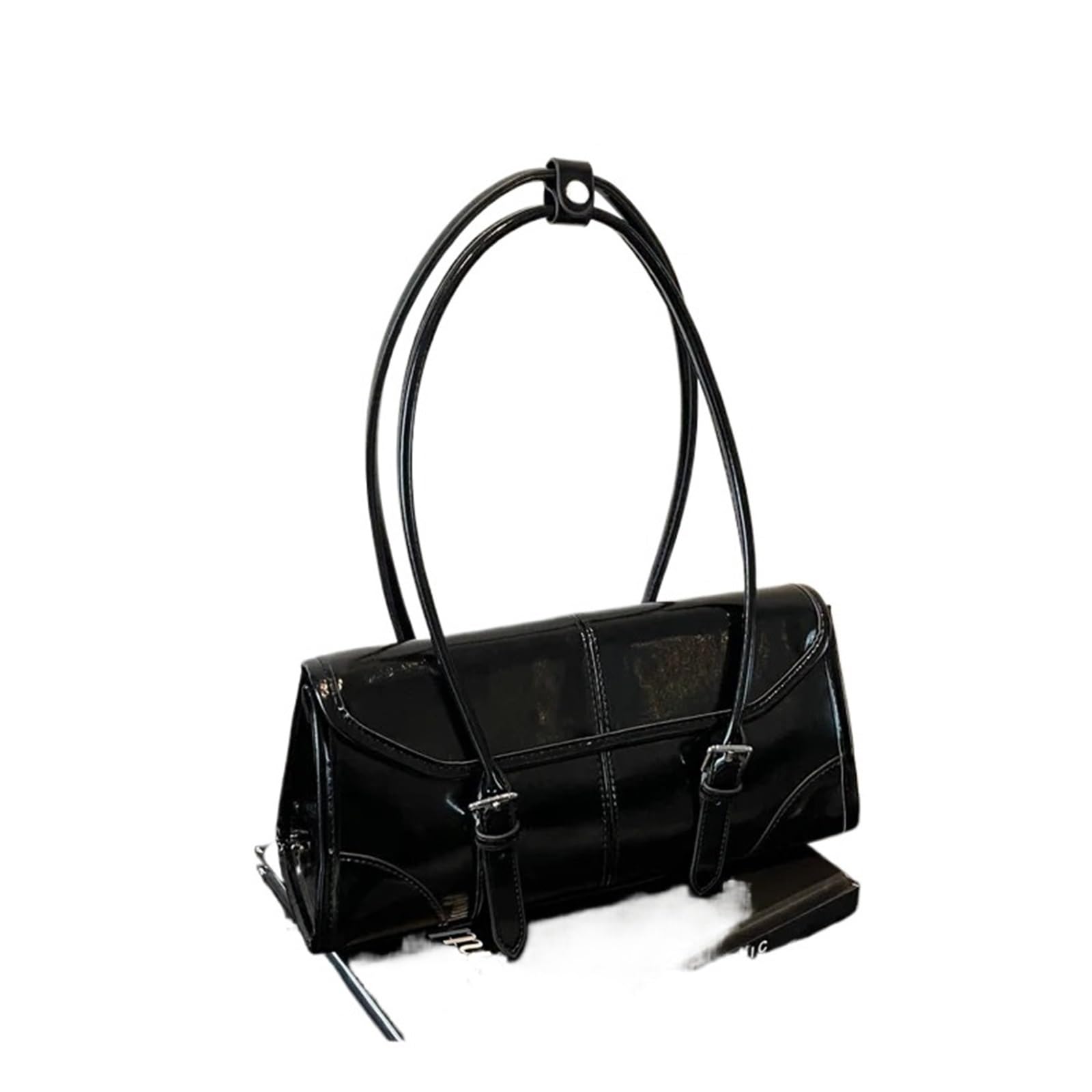 Bolso bandolera Leather Underarm Bag Elegant Women's Magnetic Buckle Shoulder Commuter Versatile Ladies Tote Bags