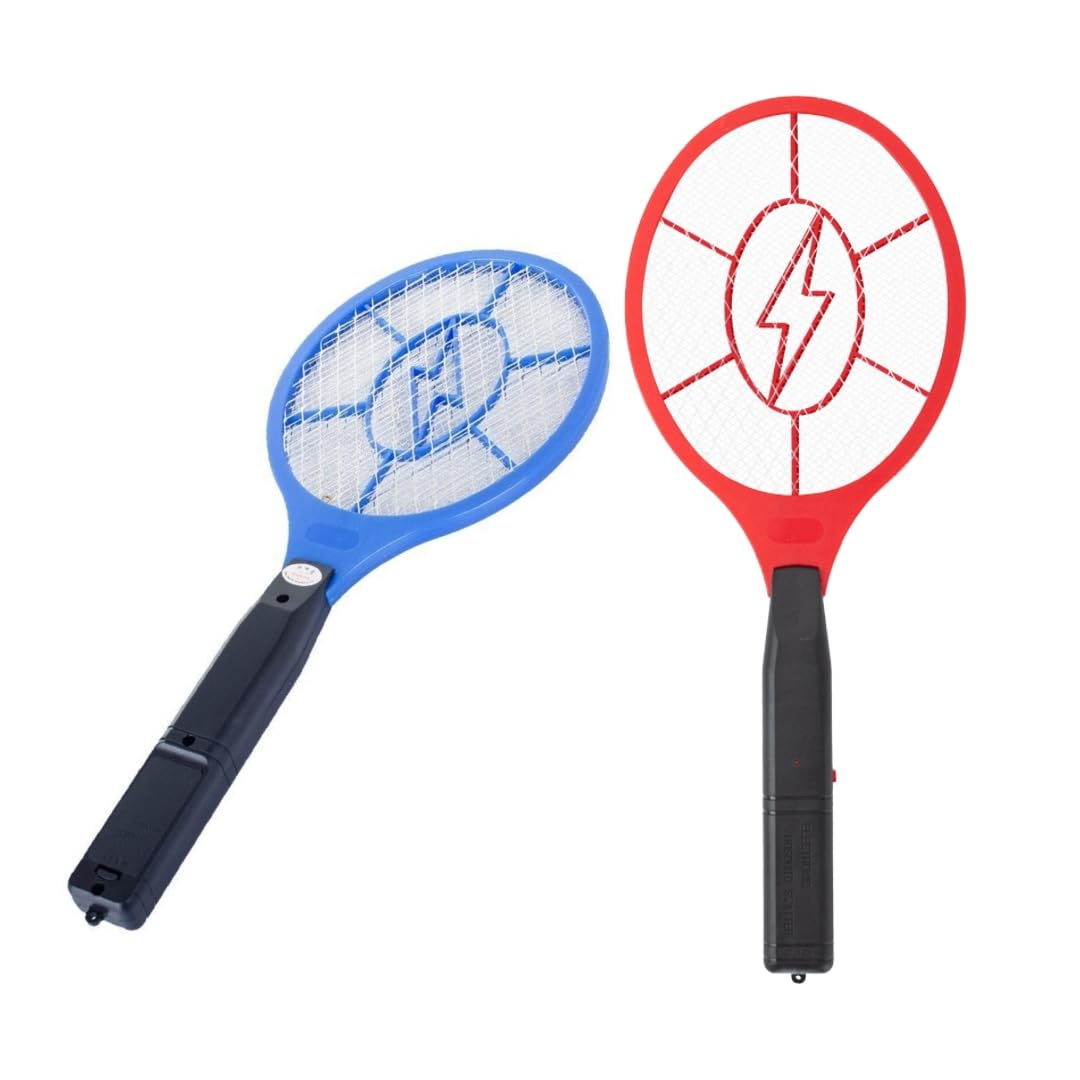 PARENCE. Raquettes Electriques Anti Insectes Lot de 2 - Piles AA