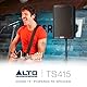 ALTO TS415 2500 Watt 15-Zoll Aktiver PA-Lautsprecher mit 3-Kanal Mixer, Bluetooth-Streaming, Drahtloser Lautsprecherkopplung, DSP und ALTO App