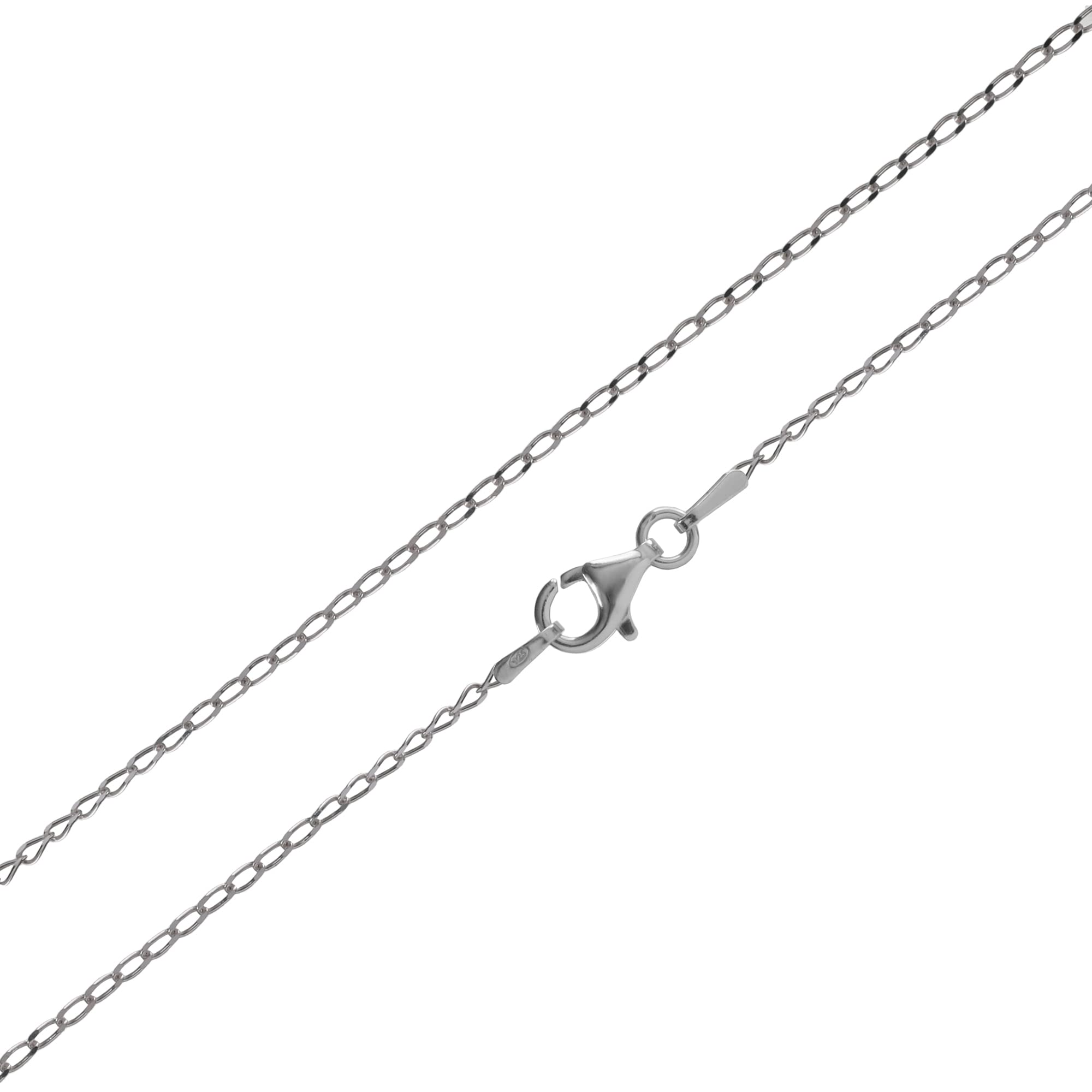 Silberkette Collier 925, funkelnde Kugel, 42 + 6,5 cm | handgefertigt in Deutschland, nickelfrei & hautfreundlich, verstellbar, ideal als Geschenk für Damen & Mädchen