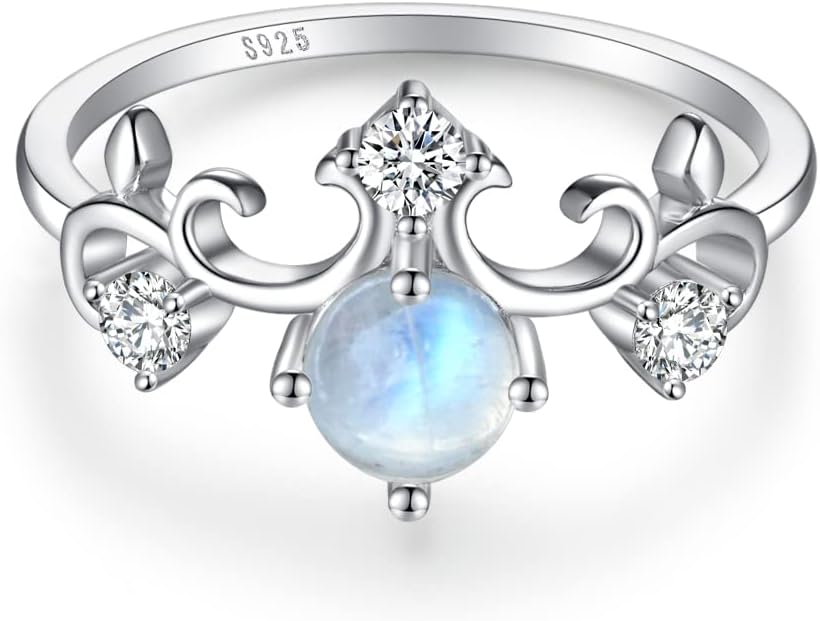 Vintage Moonstone Ring 925 Sterling Silver Moonstone Togo Ubuy