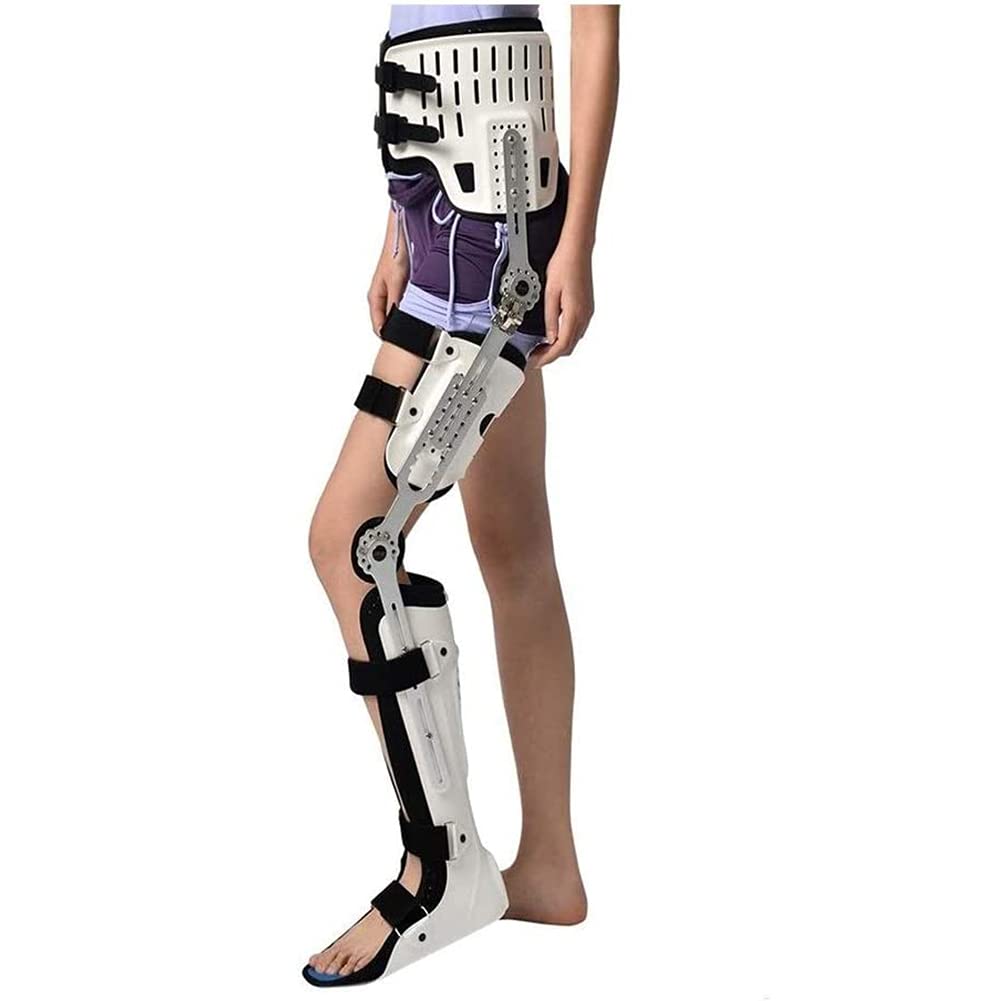 Buy XJZHANG Knee Support Brace,Hip Knee Ankle Foot Orthosis Leg ...