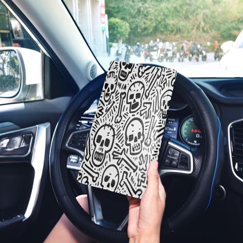 Organizador para carro de cuero suave miniatura 7