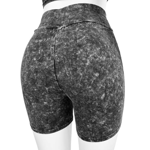 Womens Two Piece Outfits Lounge Sets Retro Short Sleeve Crop Top High Waist Shorts Jogging Yoga Set Streetwear3