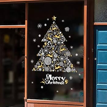クリスマス Xmas デコレーション ガラス シール ステッカー ゴールド 楽天市場】クリスマス ガラス ウォールステッカー ゴールドの通販