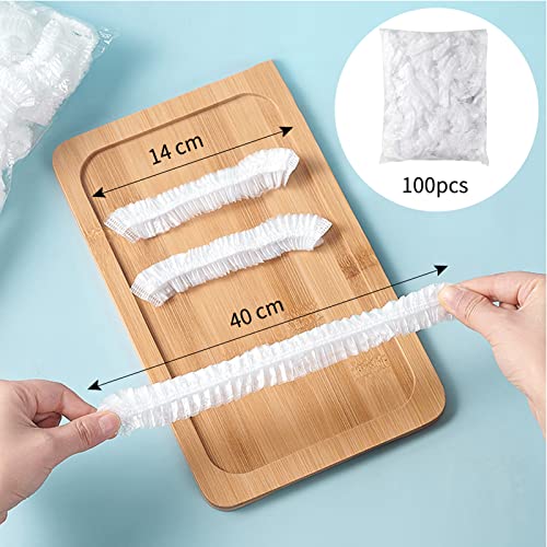 Homelove Fresh Keeping Bags,200Pcs Food Covers,Reusable Elastic Food Storage Covers, Plastic Sealing Elastic Stretch Adjustable Bowl Lids, Universal Kitchen Wrap Seal Bags For Cover Food #TOP6