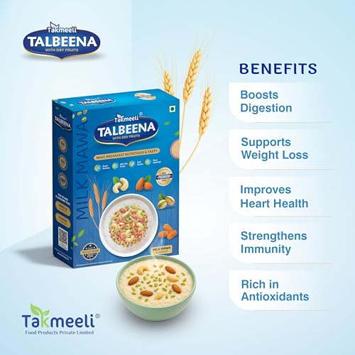 Image of Takmeeli Talbeena With Dry Fruits - Milk Mawa Flavour | Premium Pack | Pack-1 |250g = 1 x 250 g