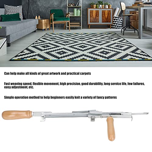 Image of Natudeco Manual Rug Gun Machine Rug Tufting Gun Loop Pile Manual Speed Handheld Tufting Tool for DIY Tufting Artwork Carpet Sewing for Beginners