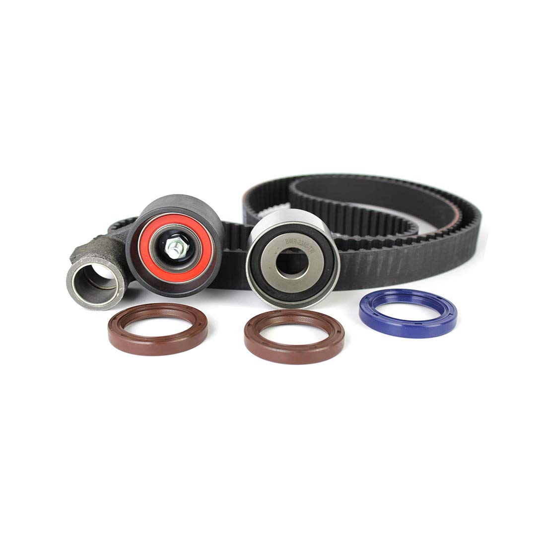 DNJ TBK284 Timing Belt Kit for 1997-2004 Acura, Honda Accord, CL, MDX 3.0L-3.5L V6 24V SOHC 2997cc