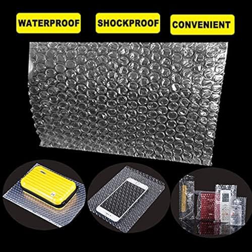 50 transparente Luftpolstertaschen, 30.5x40.6 cm, Luftpolstertaschen für den Versand, doppelwandige Luftpolsterfolie für Umzug, Verpackung, elektronische Artikel, große Luftpolstertaschen
