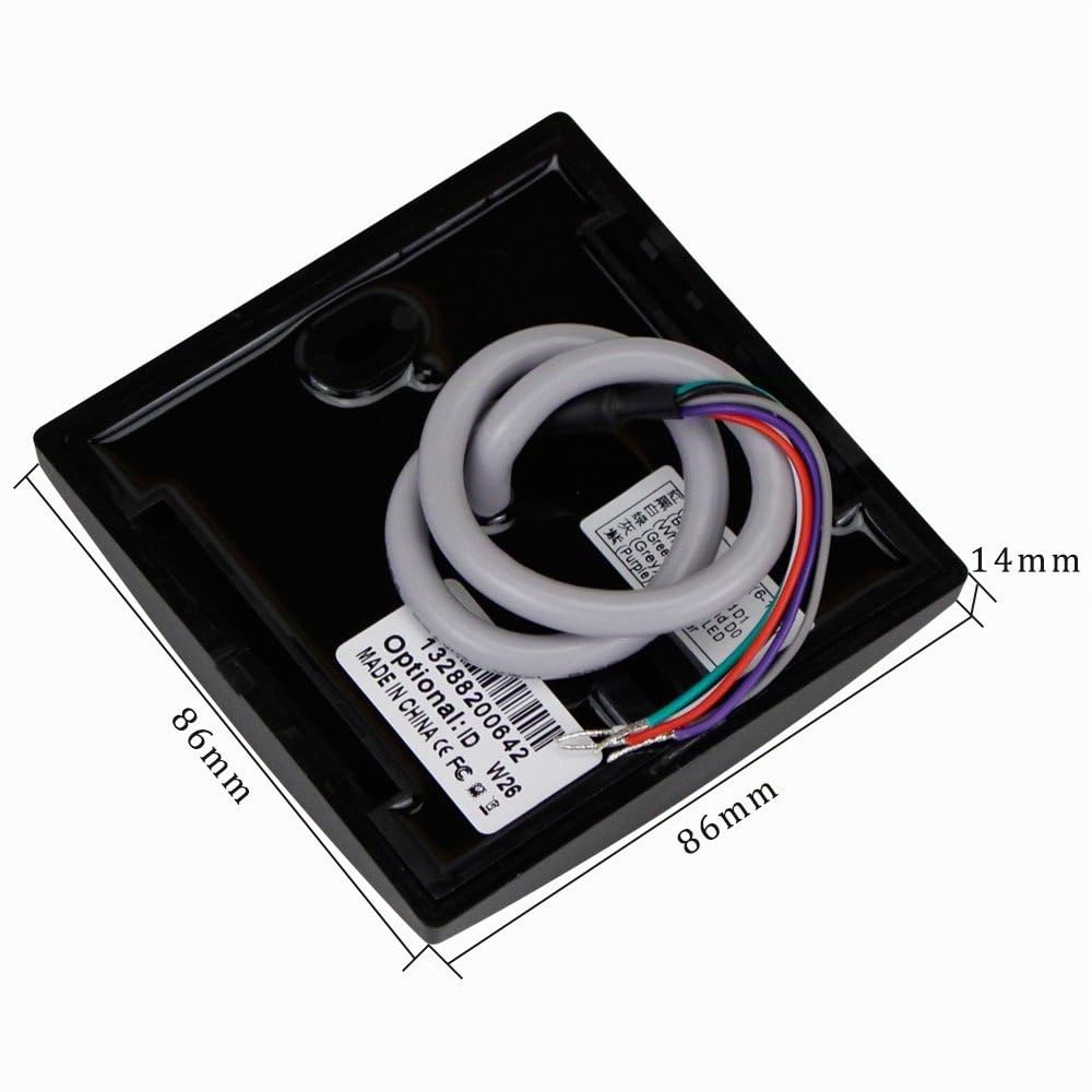 Long Range RFID Kartenleser 13,56 MHz Proximity-Karte Zutrittskontrolle Reader Wiegand34 IP65 wasserdichte NFC Reader (KR601 IC)