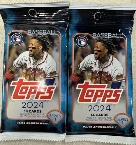 2024 Topps Series 1 Baseball Packs - Monster Box, 2 Packs by Topps - Used condition - US$16.62