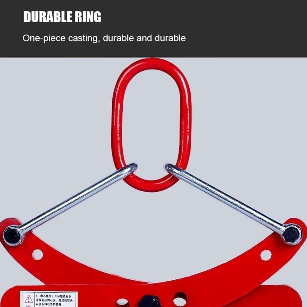 Hebeklemme for Granitplatten, robuste Steinschere Hebeklemme | Hebeklemme for Marmorbetonblöcke, Schieferplatten