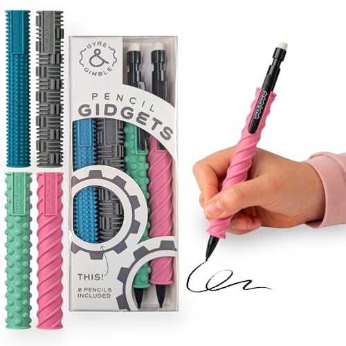 Gyre & Gimble Pencil Gidgets – Textured Silicone Pencil Sleeve