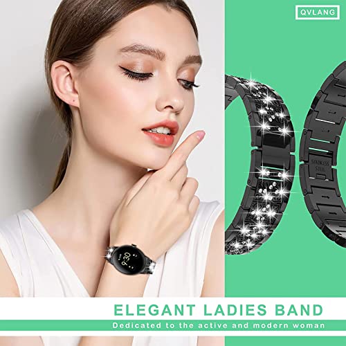 Miimall Bling Strap for Google Pixel Watch 4/3/2/1 41mm (NOT for 45mm) Stylish Crystal Diamonds Rhinestone Wristband for Pixel Watch 41mm - Image 4