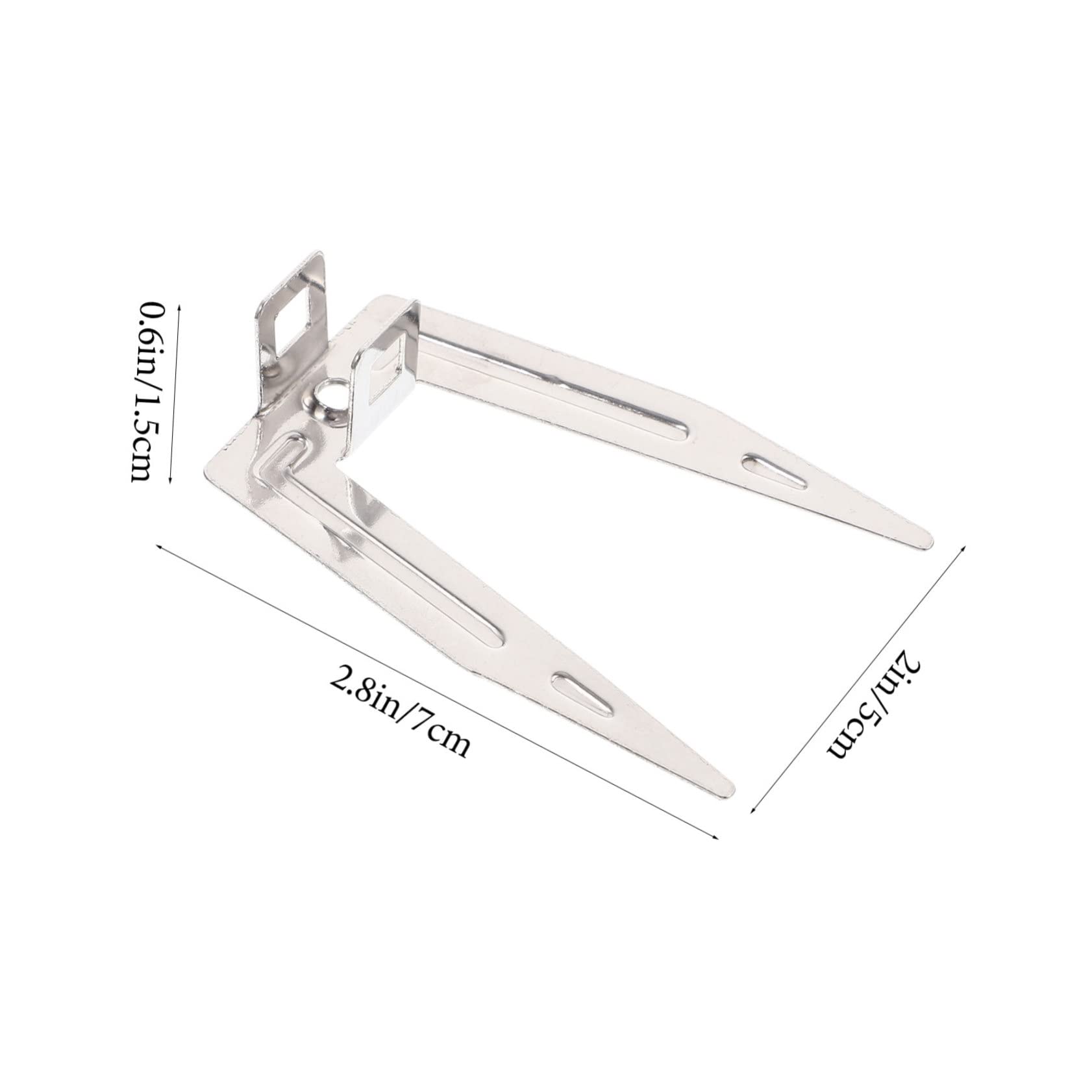 ABOOFAN 4pcs Stainless Steel Rotisserie Forks for Air Fryer/oven Rotisserie Meat Carving Forks