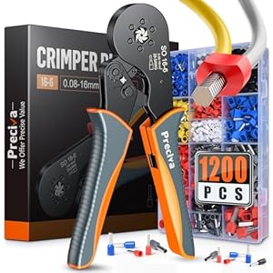 Preciva CP94120 Crimpzange Set 1200 Stück