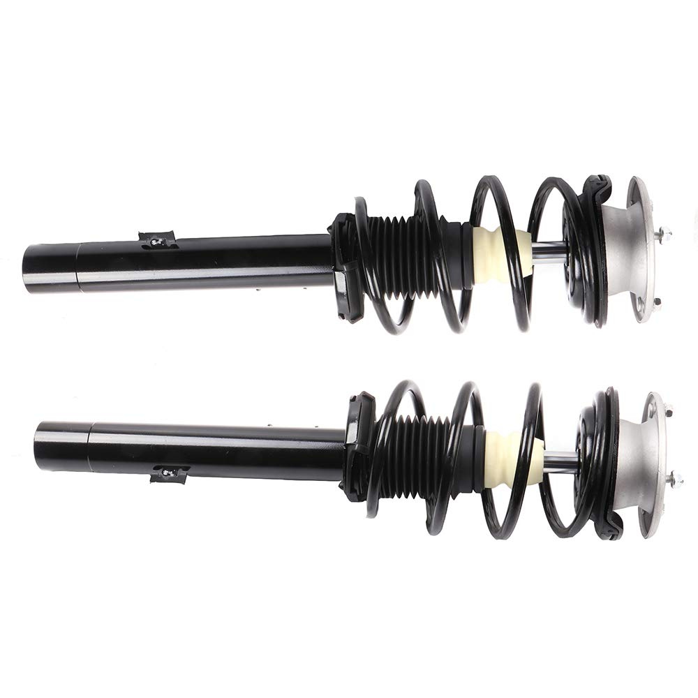 SCITOO Complete Strut Coil Spring Assembly Replacement Struts Shocks Fit for 2008-2013 for BMW 128i/135i 2006 for BMW 325i/ 330i 2007-2013 for BMW 328i/335i 2009-2010 for BMW 328i xDrive(Front Pair)