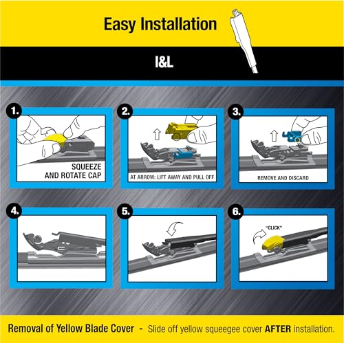 Image of Rain-X 870415 Rugged XL Wiper Blade 15 inch, Windshield Wipers Replacement, Quiet & Durable Beam Design, All Weather Performance & Easy Universal Install, Blade Wear Indicator (Pack of 1)