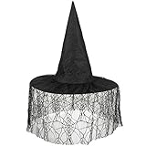Cappello Strega Seda con velo, colori assortiti