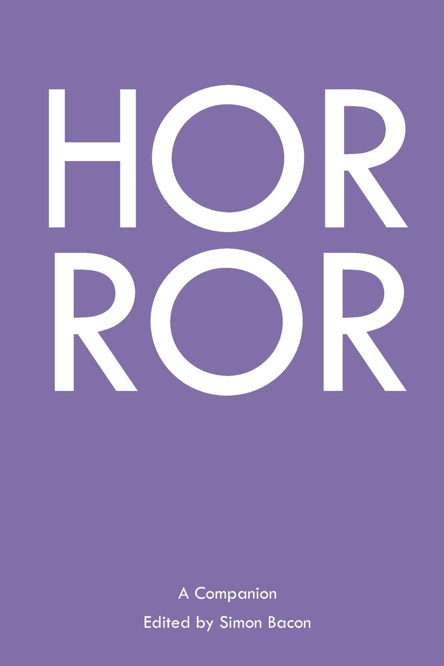 Horror: A Companion