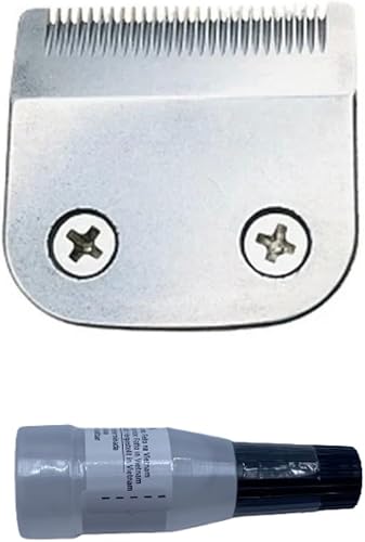 Cabezal de corte de hoja estándar de acero inoxidable desmontable de 1181in de repuesto 59300 para recortadora Wahl todo en uno de iones de litio