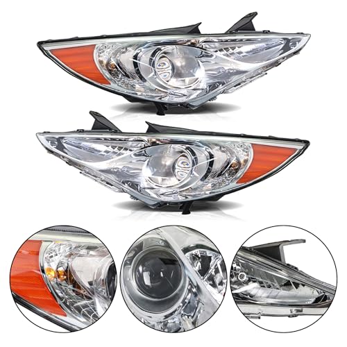 2011–2014 Hyundai Sonata Projector Headlights | OEM Replacement Pair - Image 5