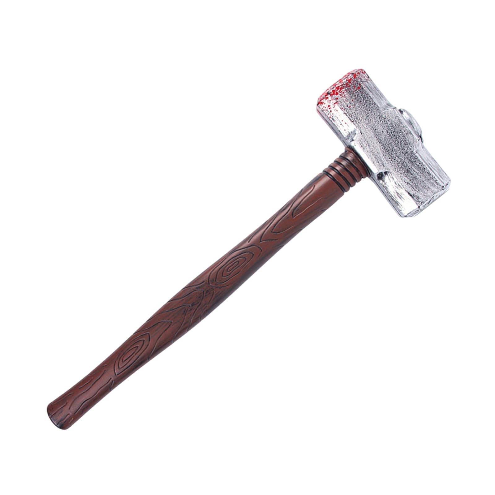 Kalttoy Halloween Decoration Hammer Wrench Ornament Cosplay Accessories for Festival Home Offices Desktop Decoration Halloween Hammer Tool